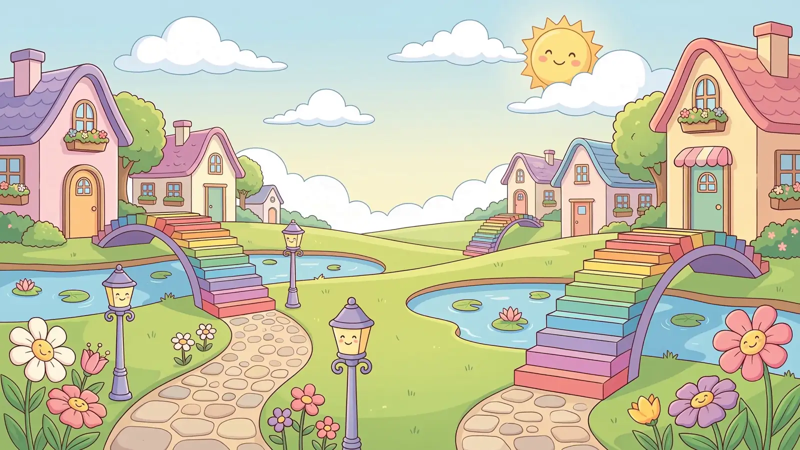 Street view of Rainbowville
